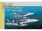 [1/144] F/A-18E SUPER HORNET VFA-143 'Pukin Dogs' [1+1]