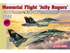 [1/144] Memorial Flight 'Jolly Rogers' F-14B Tomcat & F/A-18F Super Hornet [1+1]