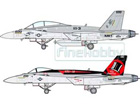 [1/144] EA-18G VX-31 & F/A-18E VFA-14 [1+1]