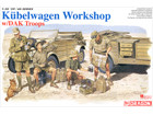 [1/35] Kubelwagen Workshop w/DAK Troops