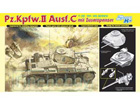 [1/35] Pz.Kpfw.II Ausf.C mit Zusatzpanzer