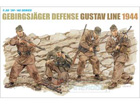[1/35] Gebirgsjager Defense Gustav Line 1944