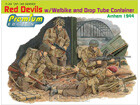 [1/35] Red Devils w/Welbike and Drop Tube Container (Arnhem 1944)