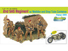 [1/35] 2nd SAS Regiment w/Welbike and Drop Tube Container(France 1944)