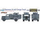 [1/35] German 3t 4x2 Cargo Truck w/ 2cm Flak 38