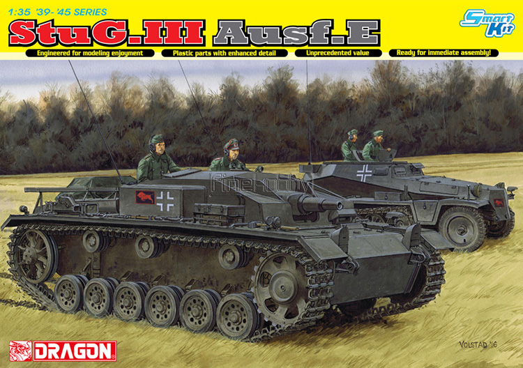 [1/35] StuG.III Ausf.E [Smart Kit]