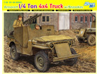 [1/35] Armored 1/4 Ton 4x4 Truck w/Bazooka