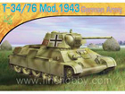 [1/72] T-34/76 Mod.1943 German Army