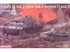 [1/35] Pz.Kpfw.III Ausf.J Control Tank & Borgward IV Ausf.B