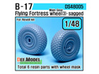 B-17 Flying Fortress Wheel set 3 (for Revell 1/48)