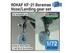 [1/72] ROKAF KF-21 Boramae Nose/Landing gear set (for Academy 1/72)