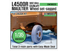 WW2 Allies L4500R Maultier Wheel set (for Zvezda 1/35)