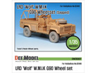 LRD Wolf 'W.M.I.K' G90 Sagged Wheel set (for Hobbyboss 1/35)