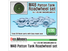 M48 Patton Tank Roadwheel set (for 1/35 M47,M48,M60,M88)
