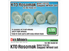 KTO Rosomak Nokian Sagged Wheel set (for IBG model 1/35)