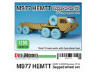 M977 HEMTT Goodyear AT2A Sagged Wheel set (for Italeri, Trumpeter, Etc.)