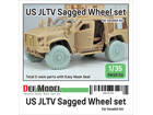 US JLTV Sagged wheel set (for Ilovekit 1/35)
