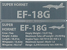 NAMEPLATE - SUPER HORNET EF-18G