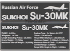 NAMEPLATE - Su-30MK