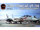 F-14A TOMCAT VF-114 AARDVARKS U.S.NAVY
