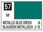 METALLIC BLUE GREEN