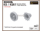 [1/35] K9 / K9A1 Sprocket Wheel / Road Wheel Set