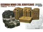 [1/35] WWII German 20L Jerry Cans Set