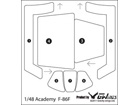 F-86F Sabre MASK SEAL for Academy kit [1+1]
