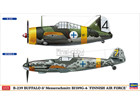 [1/72] B-239 BUFFALO & Messerschmitt Bf109G-6 