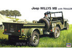 [1/24] Jeep WILLYS MB with TRAILER