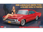 [1/24] 1966 AMERICAN COUPE TYPE-I w/BLOND GIRL'S FIGURE