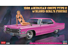 [1/24] 1966 AMERICAN COUPE TYPE-C w/BLOND GIRL'S FIGURE