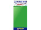 Adhesive Clear Green Finish