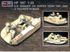 [1/35] US Ranger (III) Sniper Team OIF ISAF - 2 Figures w/Base