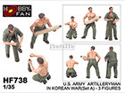 [1/35] U.S. ARMY ARTILLERY MAN IN KOREAN WAR(Set A) - 3 FIGURES