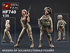 [1/35] MODERN IDF SOLDIERS-2 FEMALE FIGURES