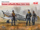[1/32] German Luftwaffe Pilots (1939-1945) [3 figures]
