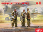 [1/32] WWII China Guomindang AF Pilots [3 figures]