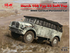 [1/35] Horch 108 Typ 40 Soft Top, WWII German Personnel Car