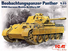 [1/35] Beobachtungspanzer Panther WWII German Mobilo Artillery OP