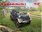[1/35] le.gl.Einheitz-Pkw Kfz.2, WWII German Light Radio Communication Car