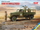 [1/35] WWII US Military Patrol (G7107 with MG M1919A4)