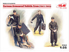 [1/35] German Armoured Vehicle Crew (1941-1942) (4 figures and cat)