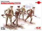 [1/35] British Infantry (1914), (4 figures)