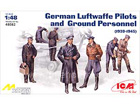 [1/48] German Luftwaffe Pilots and Ground Personnel (1939-1945)
