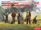 [1/48] USAAF Bomber Pilots and Ground Personnel (1944-1945)