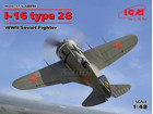 [1/48] I-16 type 28, WWII Soviet Fighter