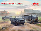 [1/35] Wehrmacht Off-road Cars (Kfz.1, Horch 108 Typ 40, L1500A)