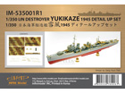 IJN Destroyer YUKIKAZE Detail Up Set for 1/350 TAMIYA Kit