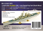 [1/350] USS ALASKA CB-1 DETAIL UP SET (Deck Blue) for Hobby Boss 86513 Kit